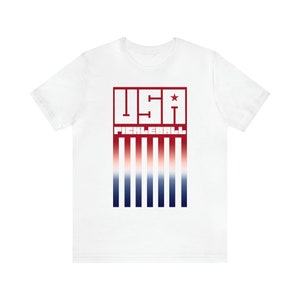 T-shirt a maniche corte da pickleball USA