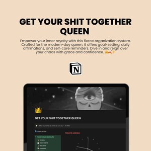 Notion Template Extended Life Planner All in One Template Notion Dashboard, Ultimate Notion Calendar ADHD Personal Planner Minimal Aesthetic