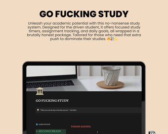 Notion Template Extended Student Planner Academic Planner Notion Dashboard College Planner Study Assignment Tracker Notion Homework Tracker