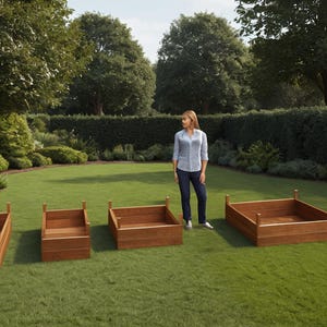 Łatwe w wykonaniu plany podwyższonych grządek ogrodowych dla początkujących