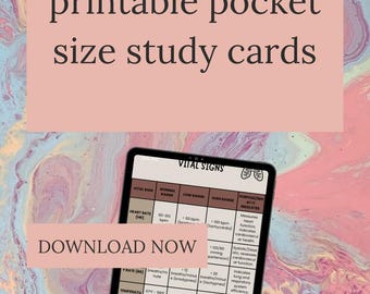 Respiratory Therapy Refence Cards