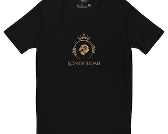 Lion of Judah Short Sleeve (Black/Gold) T-shirt