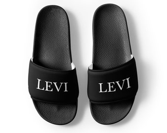 Levi Men’s slides (Black/White)