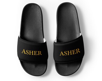 Asher Women's slides Black/Gold