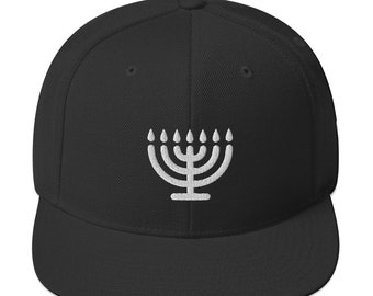 Menorah Snapback Hat