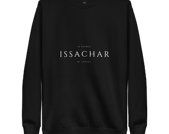 12 Tribes (Issachar) Black Unisex Premium Sweatshirt