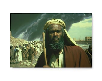 Moses Exodus Metal prints