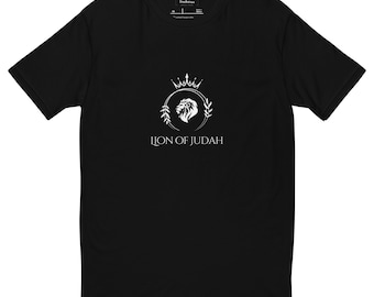 Lion of Judah Short Sleeve (Black/White) T-shirt