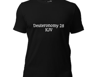 Deuteronomy 28 Multi Colors t-shirt