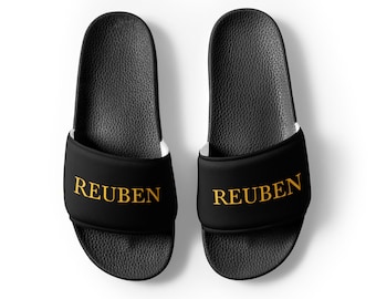 Reuben Women's slides Black/Gold