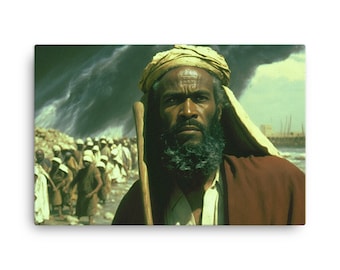 Moses Exodus Canvas