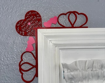 3D Printed Valentine's Day Hearts Door Corner Decor