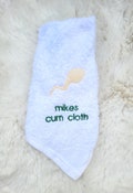 Personalised cum cloth- rude / novelty - fun gift - beautifully embroidered gift !