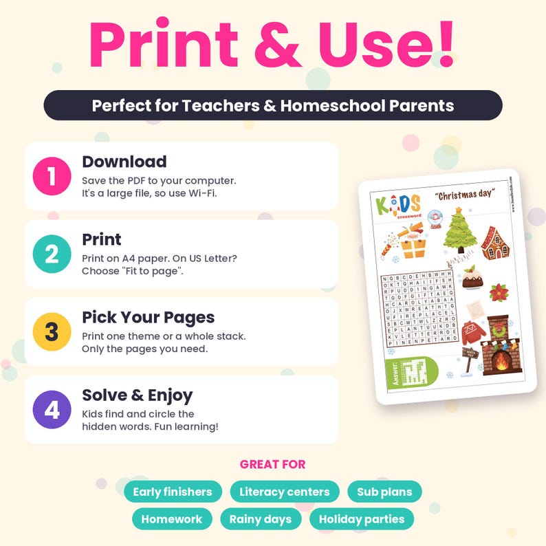 300+ Word Search Worksheets for Kids, Printable Word Search Puzzles PDF