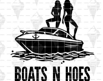 Archivos de corte digitales de prestigio mundial de Boats & Hoes SVG PNG / Archivo de corte, Clip art, Vector, Cricut Step Brothers