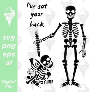 Ive Got Your Back Digital Download SVG PNG EPS | Cut file, Clip art, Vector, Cricut