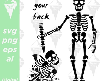 Ive Got Your Back Digital Download SVG PNG EPS | Cut file, Clip art, Vector, Cricut