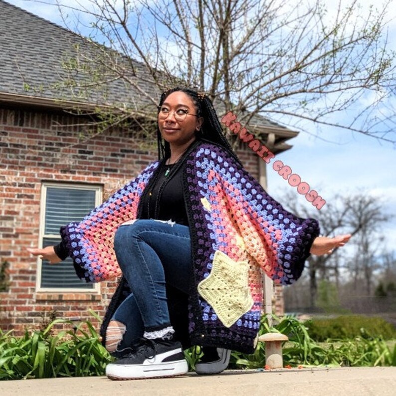 Sunset Sherbet Kawaii Cardigan Rose Colored Cardigan Rose - Etsy