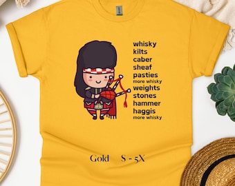 Scottish Highland Games Shirt, Heavy Athletics Shirt, Scotland Tee, Caber Toss, Scotch, Whisky Shirt, Kilts, Weights & Stone T-Shirt