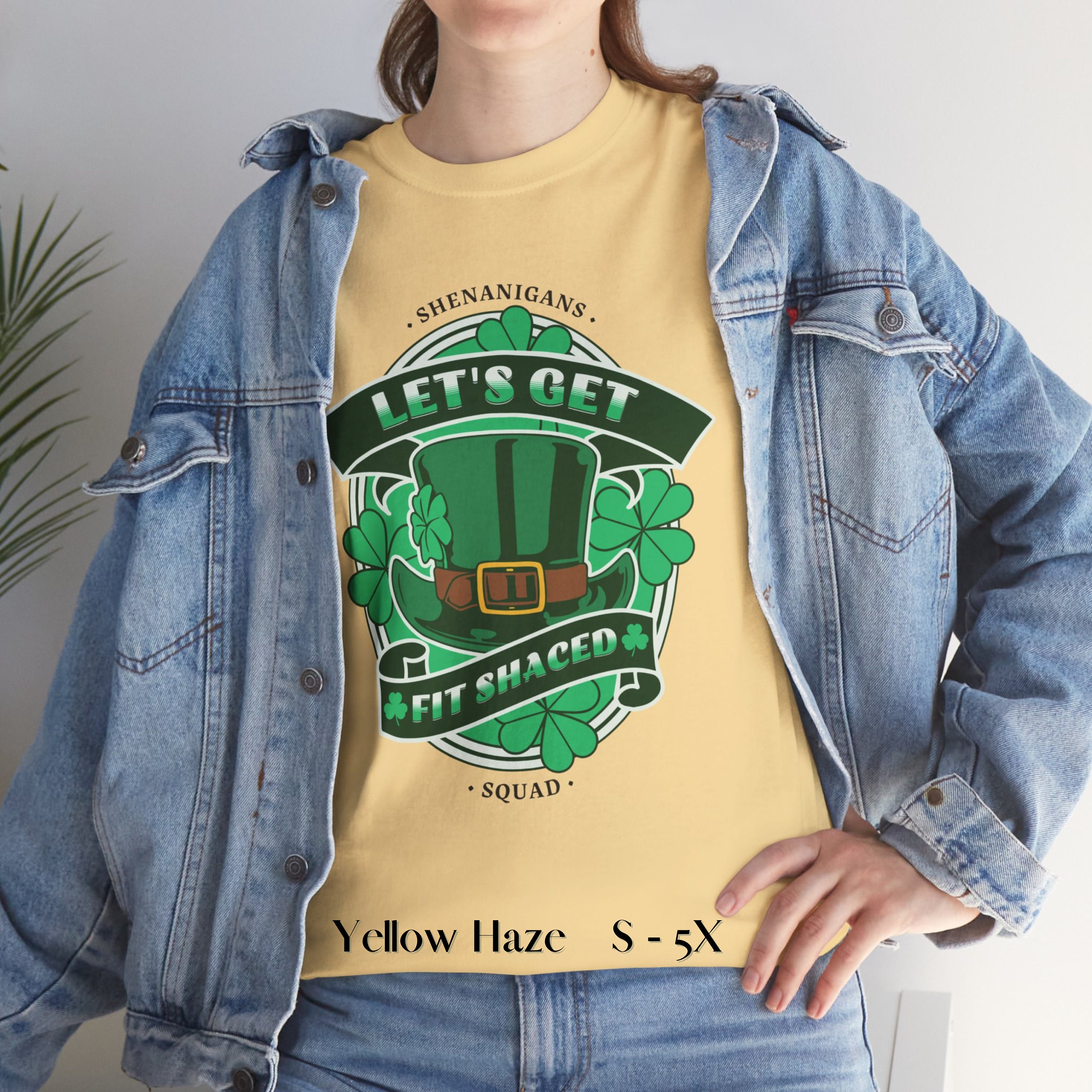 Fit-Shaced St Patrick's Day Funny Drinking Gift T-Shirt Fit-Shaced St Patrick's Day Funny Drinking Gift T-Shirt