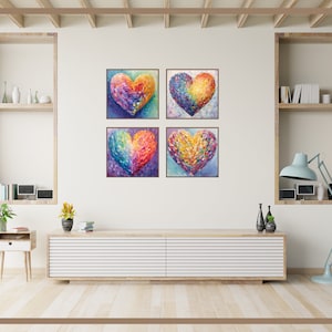Queer All Year - Four Seasons of Love: Gay Pride LGBTQ Trans Intersectional Digital Wall Art