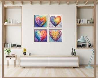 Queer All Year - Four Seasons of Love: Gay Pride LGBTQ Trans Intersectional Digital Wall Art