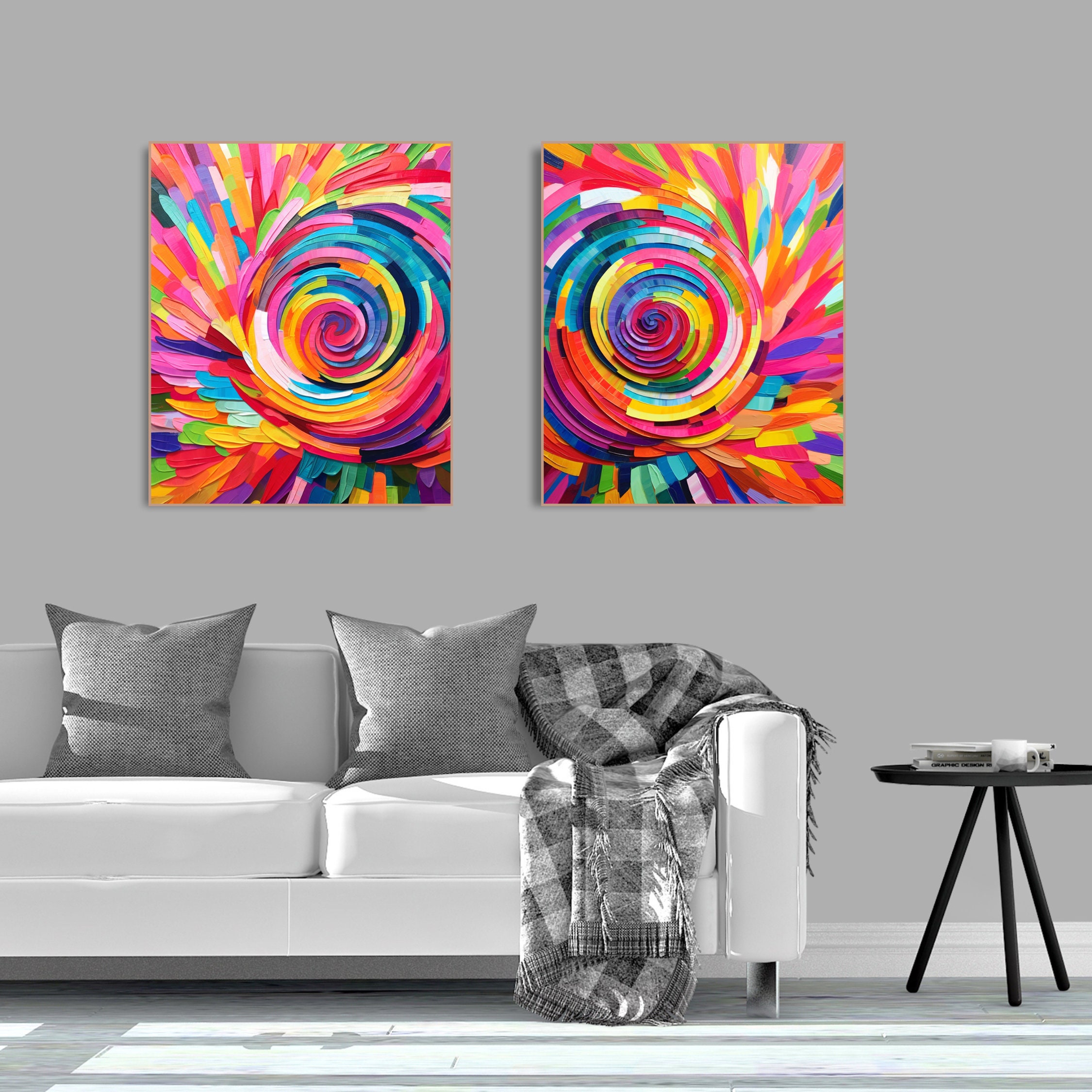 Kaleidoscope of Unity LGBTQ Gay Pride Flag Rainbow Art Etsy