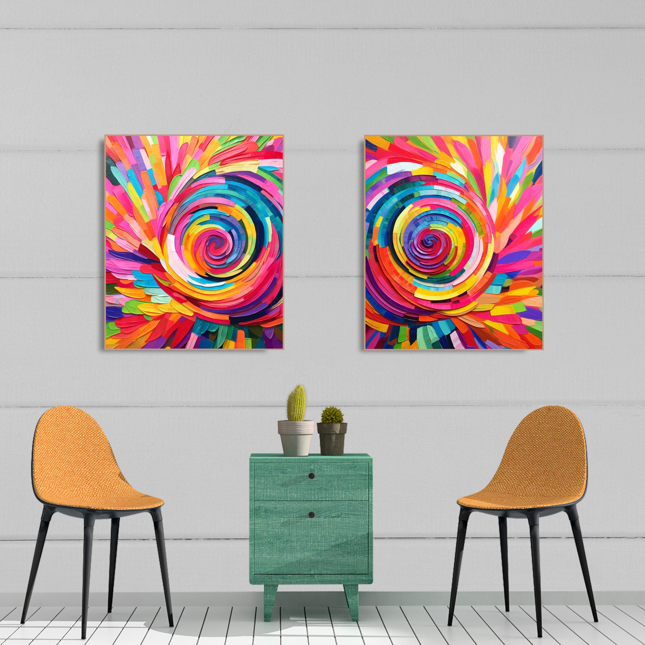 Kaleidoscope of Unity LGBTQ Gay Pride Flag Rainbow Art Etsy
