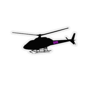 Helicopter Sticker-- Lift