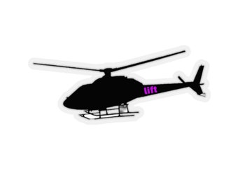 Helikopterklistermärke -- Lyft