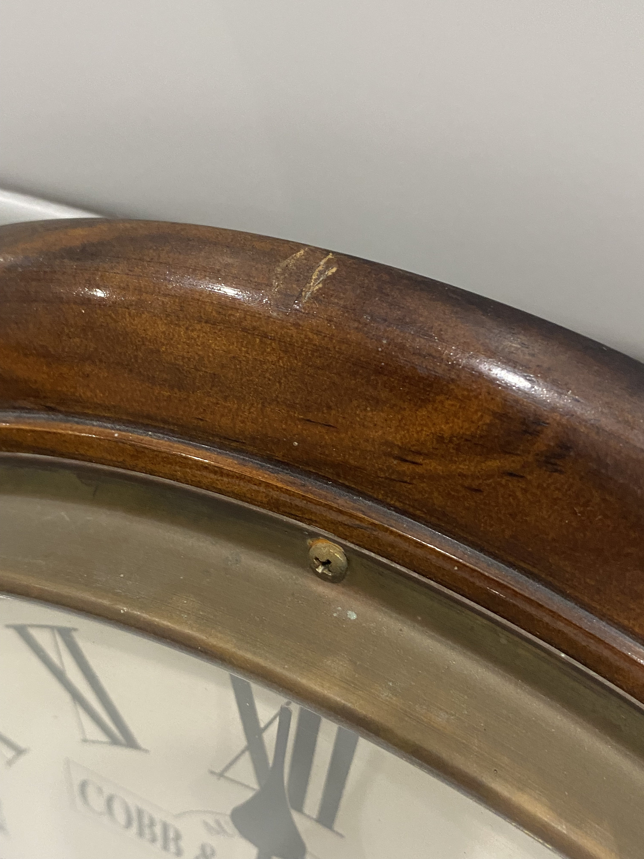 Vintage Cobb & Co. Clocks Australia PTY LTD Large Wall Clock Etsy