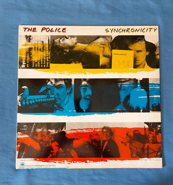 The Police - Synchronicity Vinyl Record - 1983 England Pressing