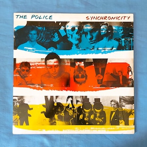The Police - Synchronicity Vinyl Record - 1983 England Pressing