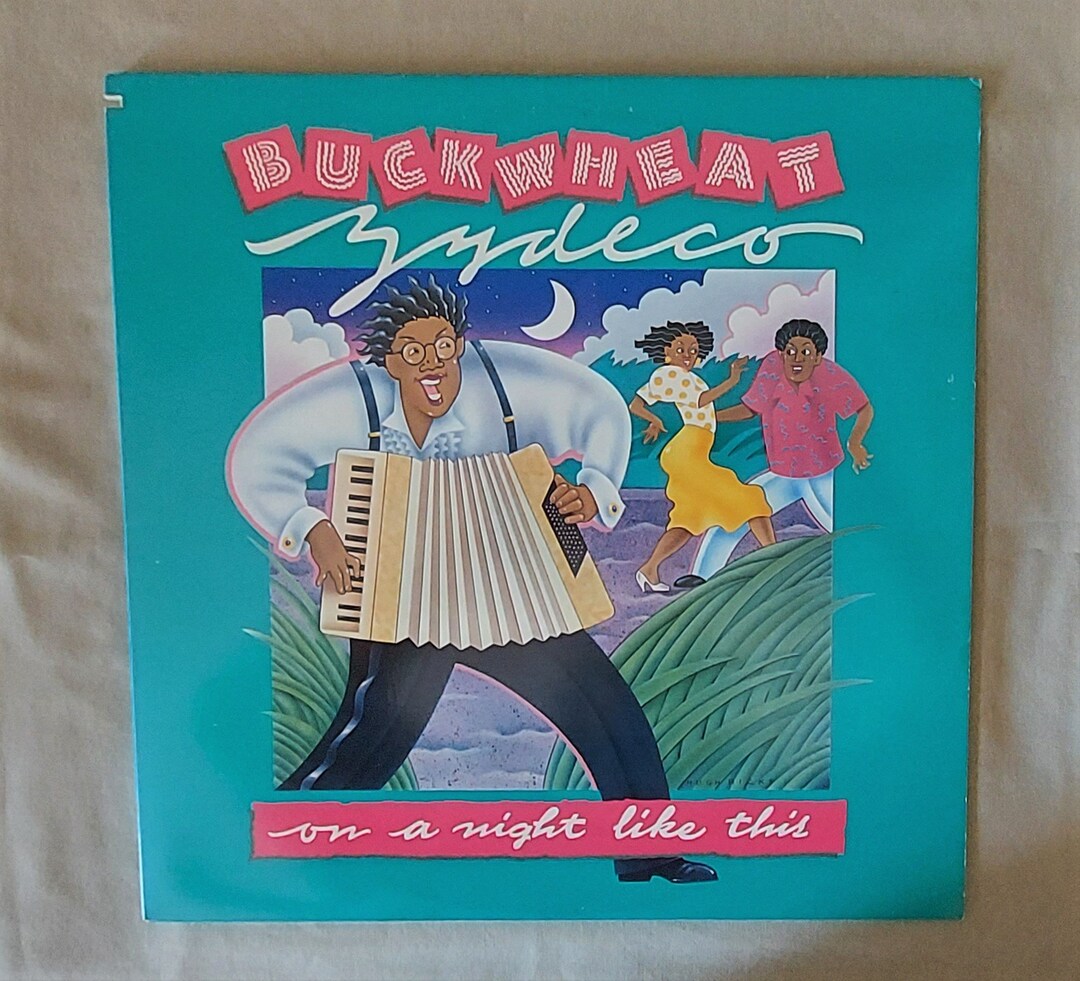 Buckwheat Zydeco Vinyl Record on A Night Like This Etsy