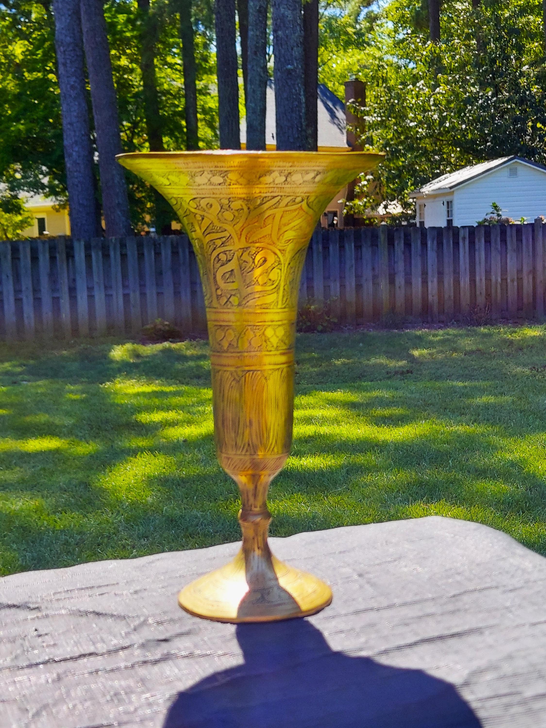 Antique Arabic Vase - Etsy