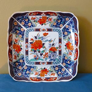 Vintage Kinrande Arita Porcelain Platter