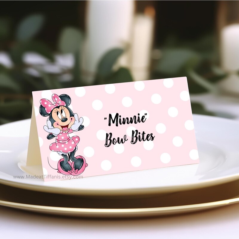 Minnie Mouse Craft Favors - Etsy