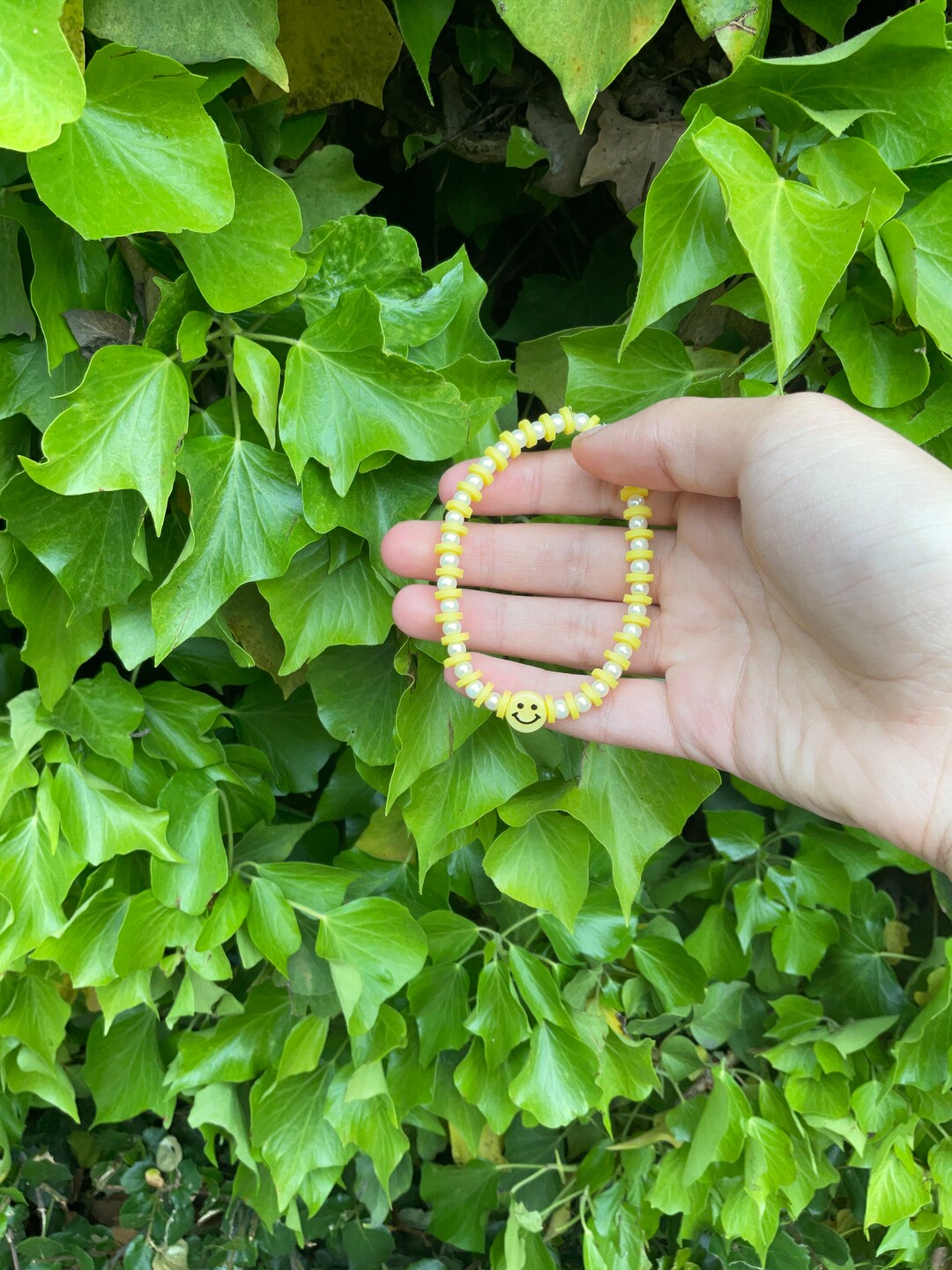 Yellow Pearl Bracelet Etsy