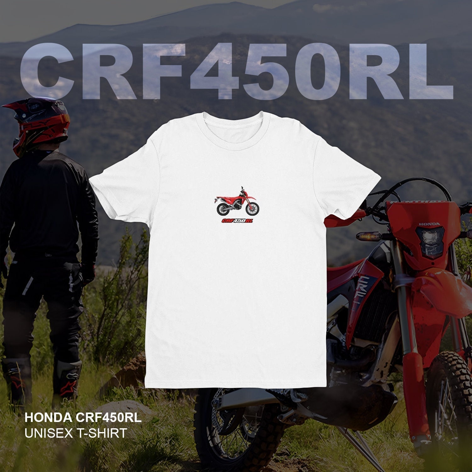 Tシャツ・カットソー HONDA MOTORCYCLE CRF 300L Modeling Short Sleeve White Amazon.com: Fox X Honda Premium Short Sleeve TEE Optic White