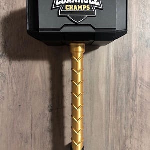 King of Cornhole Award Cornhole Trophy | Boss of the Bags Award | Fun Gag Gift for the Greatest Toss Master | Cornhole Game Night Trophy
