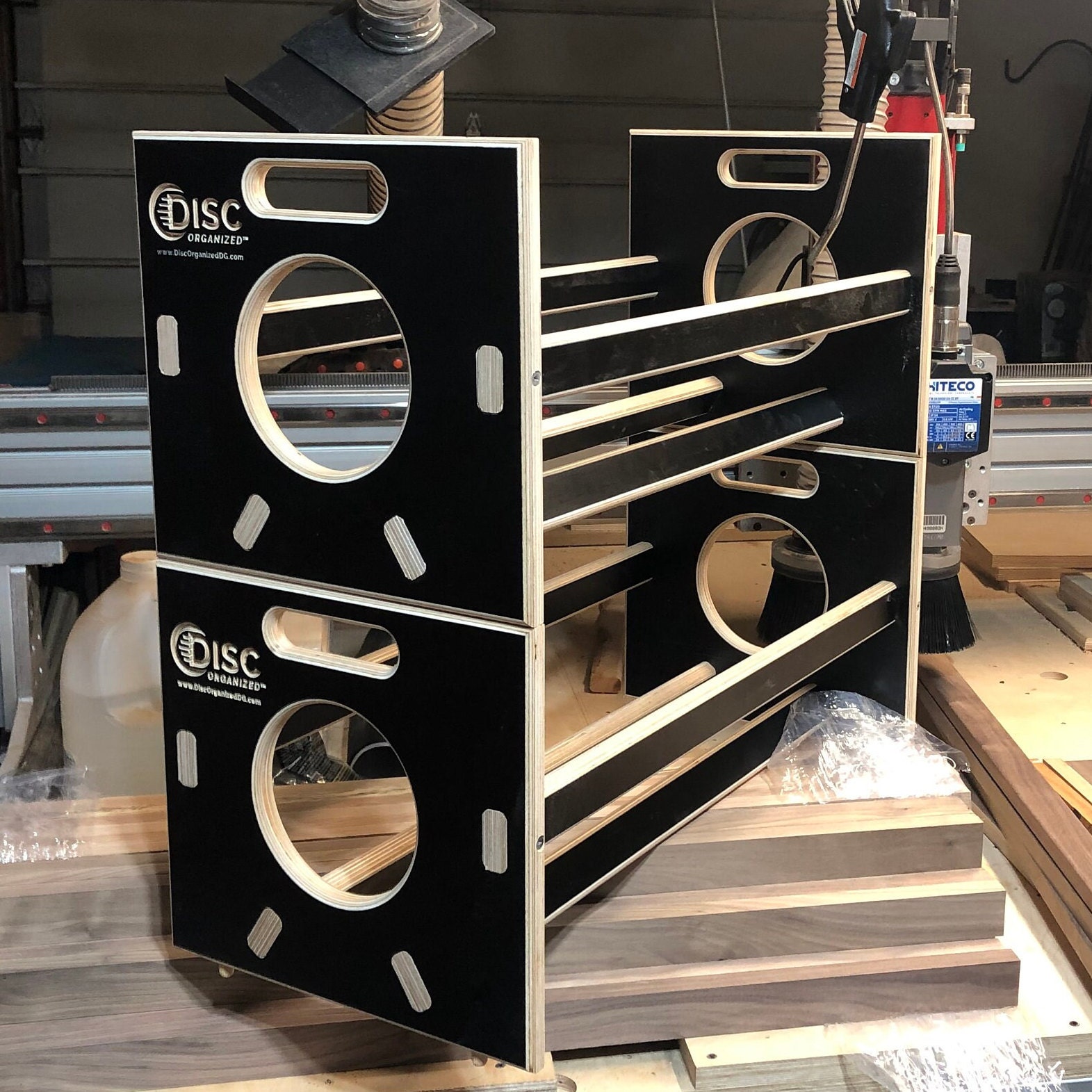 The Original Disc Golf Crate Aka the Stacker Etsy