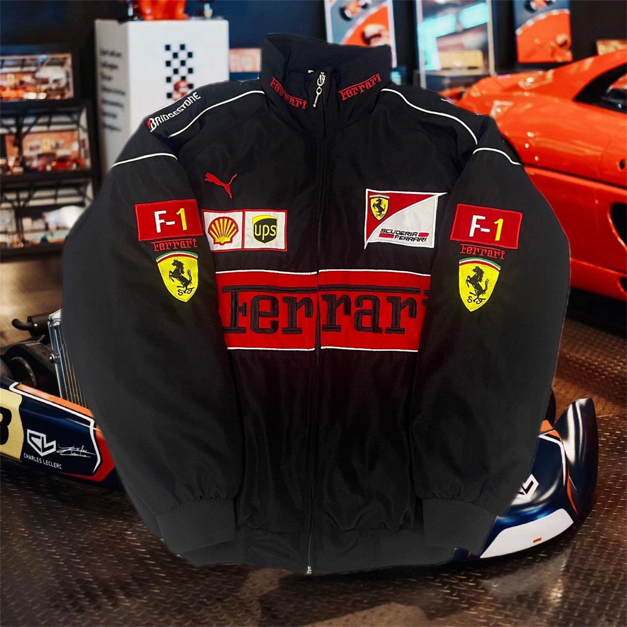 Ferrari Racing Jacket F1-formula 1 Vintage Unisex-track - Etsy UK