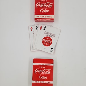 Verzamelspeelkaarten Coca-Cola-speelkaarten | Geopend: