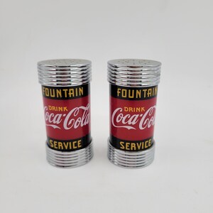 Vintage Coke Cola Salz N Pfeffer Streuer