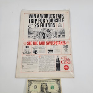 Vintage Cola Werbeposter