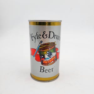 Vintage Beer Can | Fyfe & Drum Beer | Steel Beer Can *Empty*