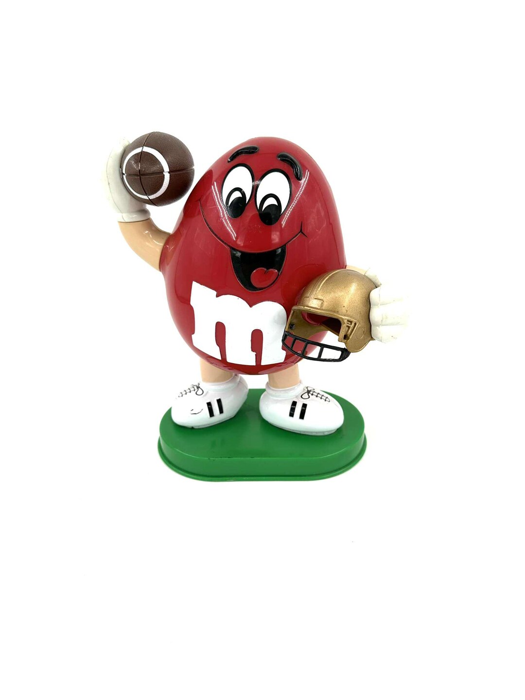 Distributeur de figurines publicitaires M&M's avec ballon