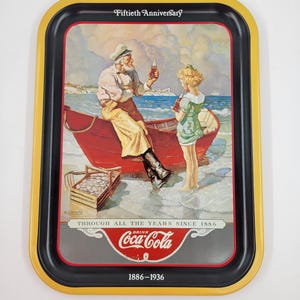 Vintage Coca-Cola-dienblad |  Coca-Cola voor verzamelaars