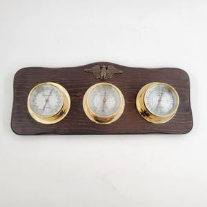 Vintage Springfield Weather Station | Barometer