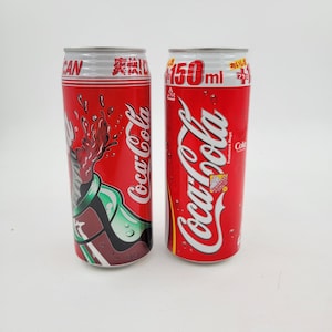 Vintage Korean Coca-Cola Cans | Japanese Coca-Cola Cans